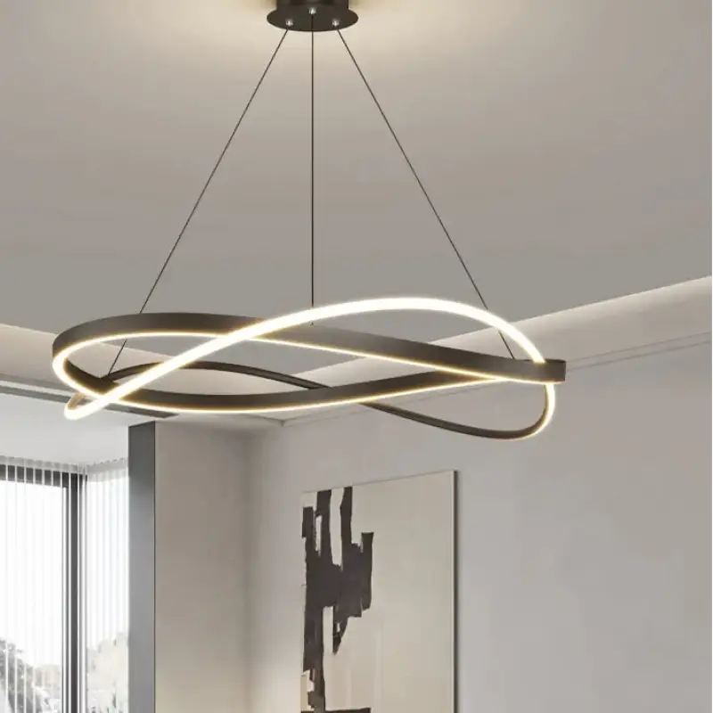 Suspension LED Sculpturale Pour Salon Ou Salle À Manger