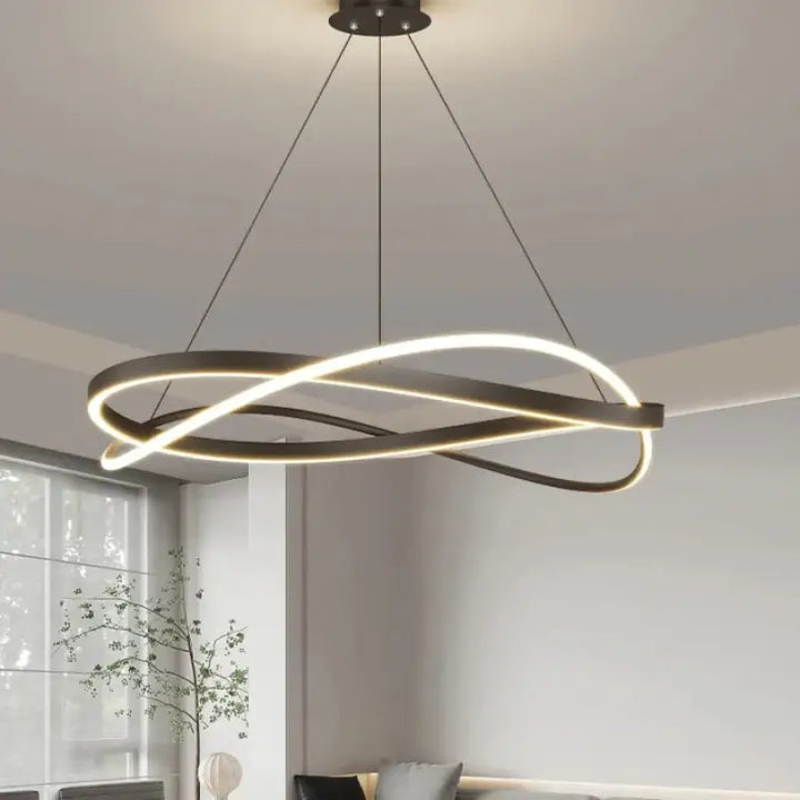 Suspension LED Sculpturale Pour Salon Ou Salle À Manger