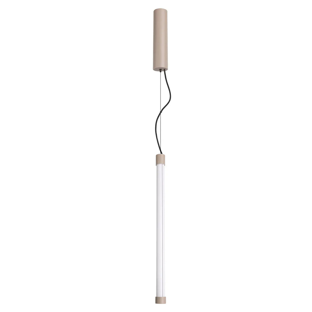 Suspension tube TRANG taupe vue d'ensemble