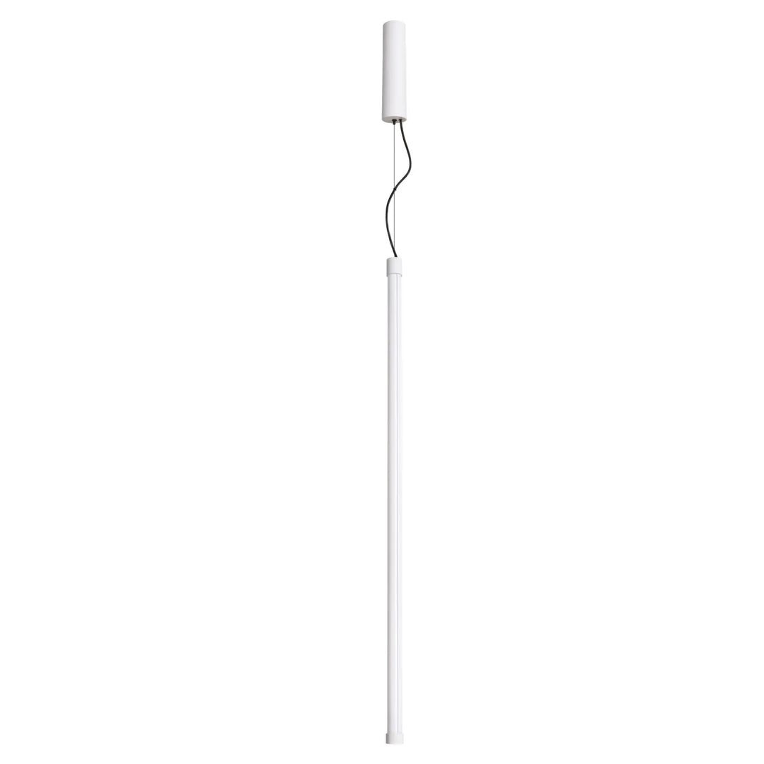 Suspension tube TRANG blanc vue d'ensemble