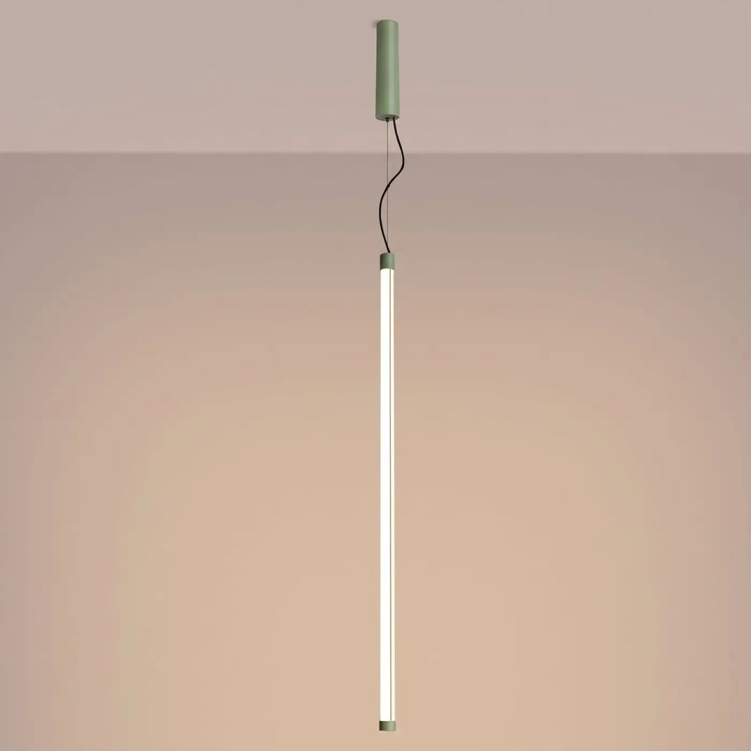 Suspension tube TRANG sauge allumée, suspendue