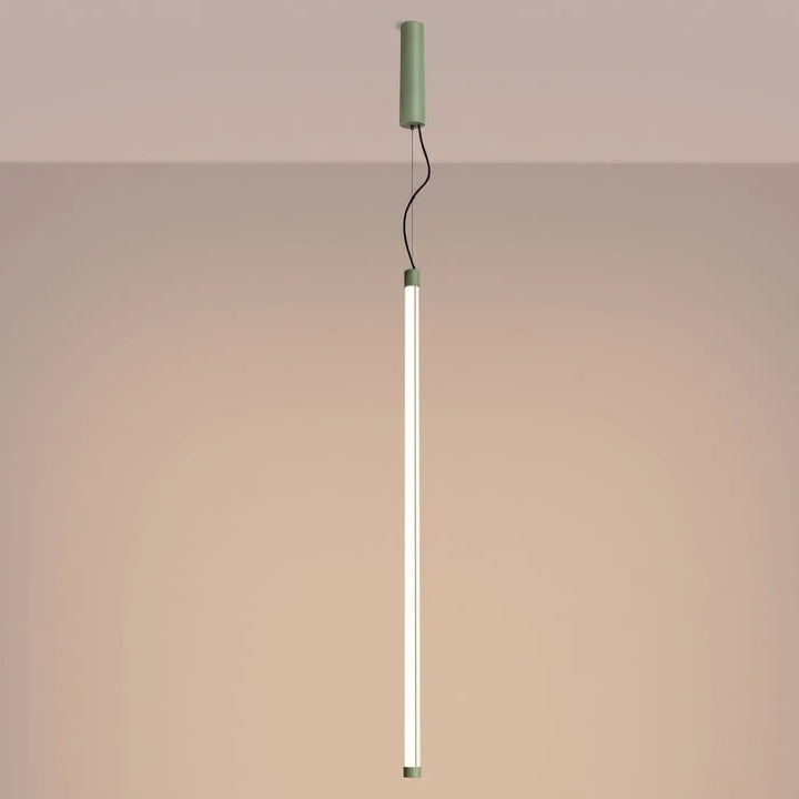 Suspension tube TRANG sauge allumée, suspendue