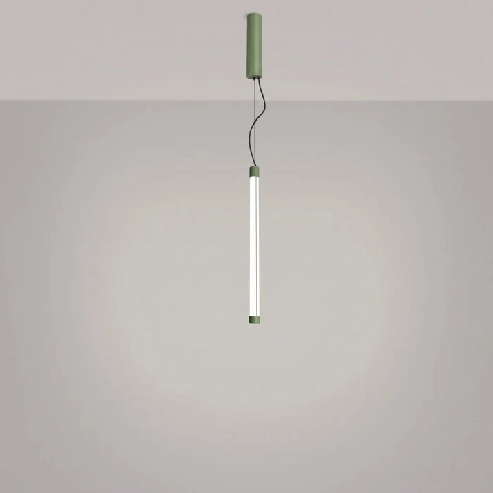 Suspension tube TRANG sauge allumée, suspendue
