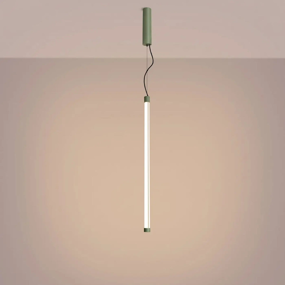 Suspension tube TRANG sauge allumée, suspendue