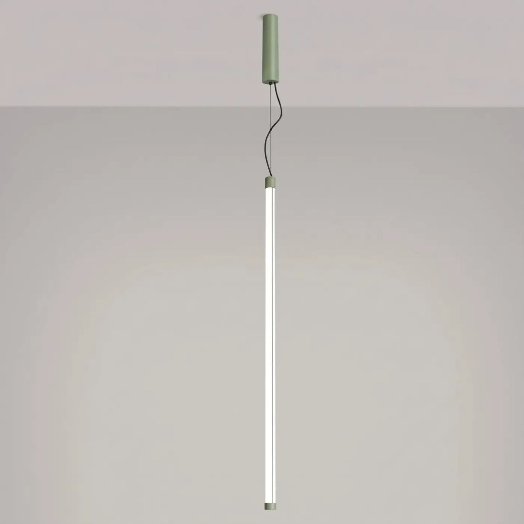 Suspension tube TRANG sauge allumée, suspendue