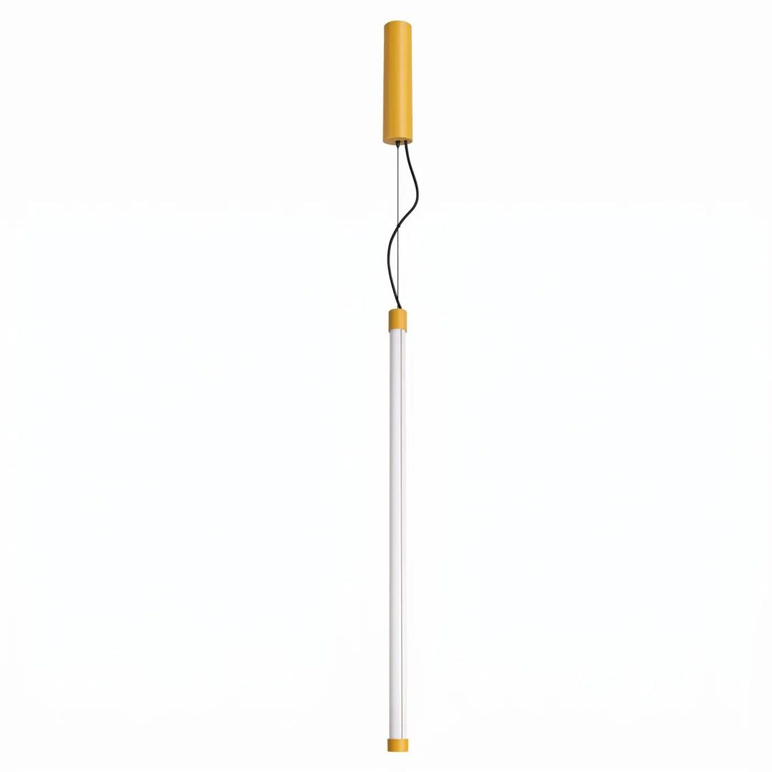 Suspension tube TRANG jaune vue d'ensemble