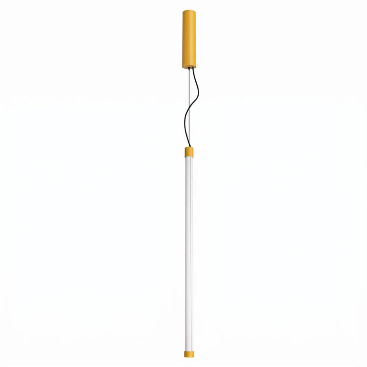 Suspension tube TRANG jaune vue d'ensemble