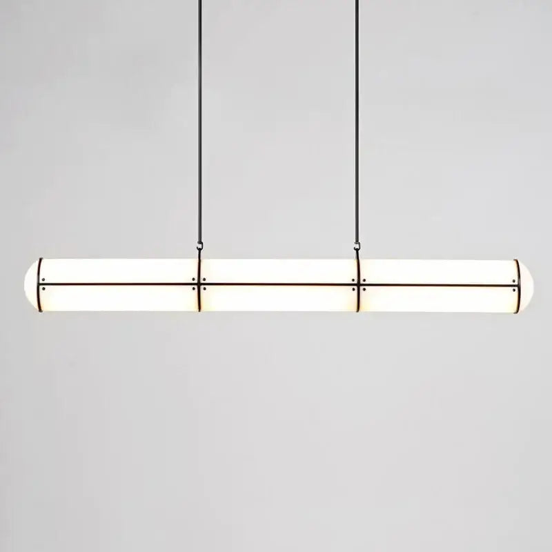 Suspension linéaire led design moderne minimaliste épurée