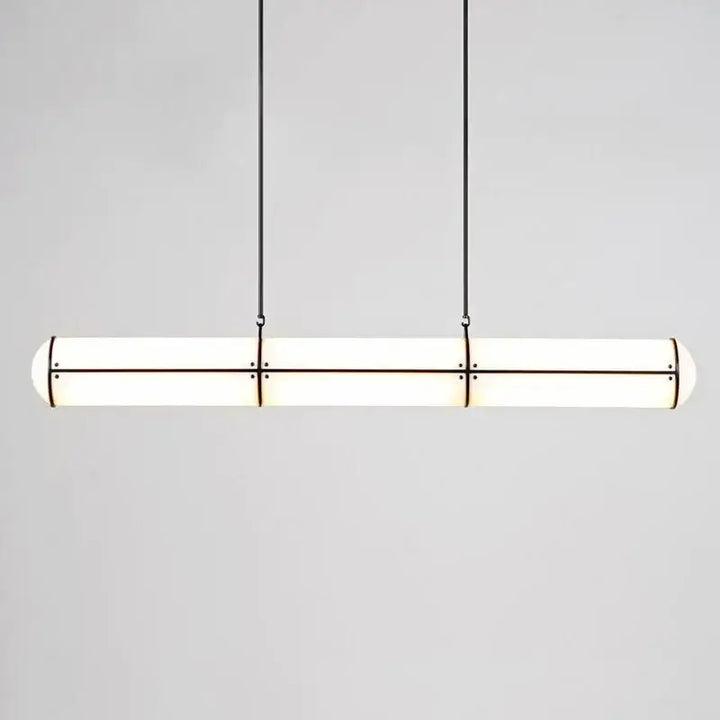 Suspension linéaire led design moderne minimaliste épurée