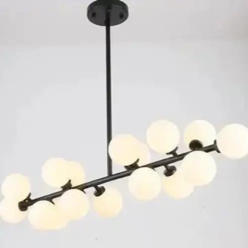 Suspension Luminaire À Des Boules Blanches À LED