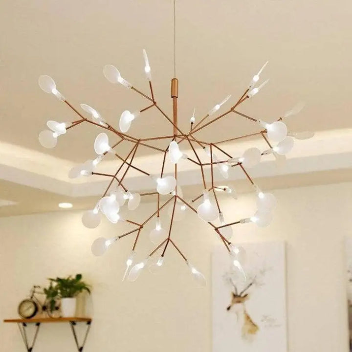 Suspension Luminaire Arbre Design Moderne Élégant