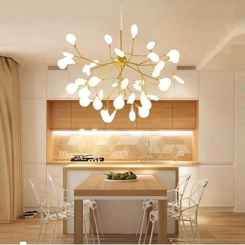 Suspension Luminaire Arbre Design Moderne Élégant
