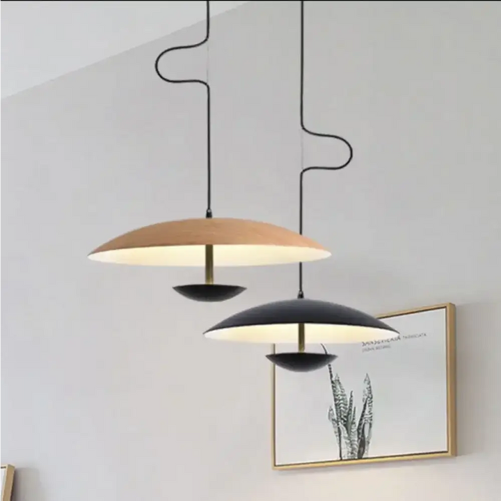 Suspension luminaire au design minimaliste et original pour cuisine

