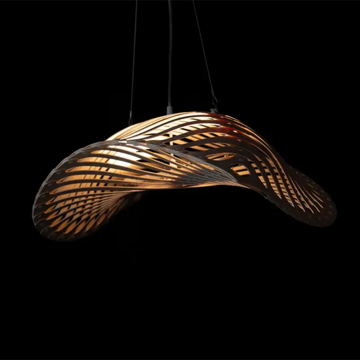 Suspension Luminaire Au Design Futuriste Style Naturel