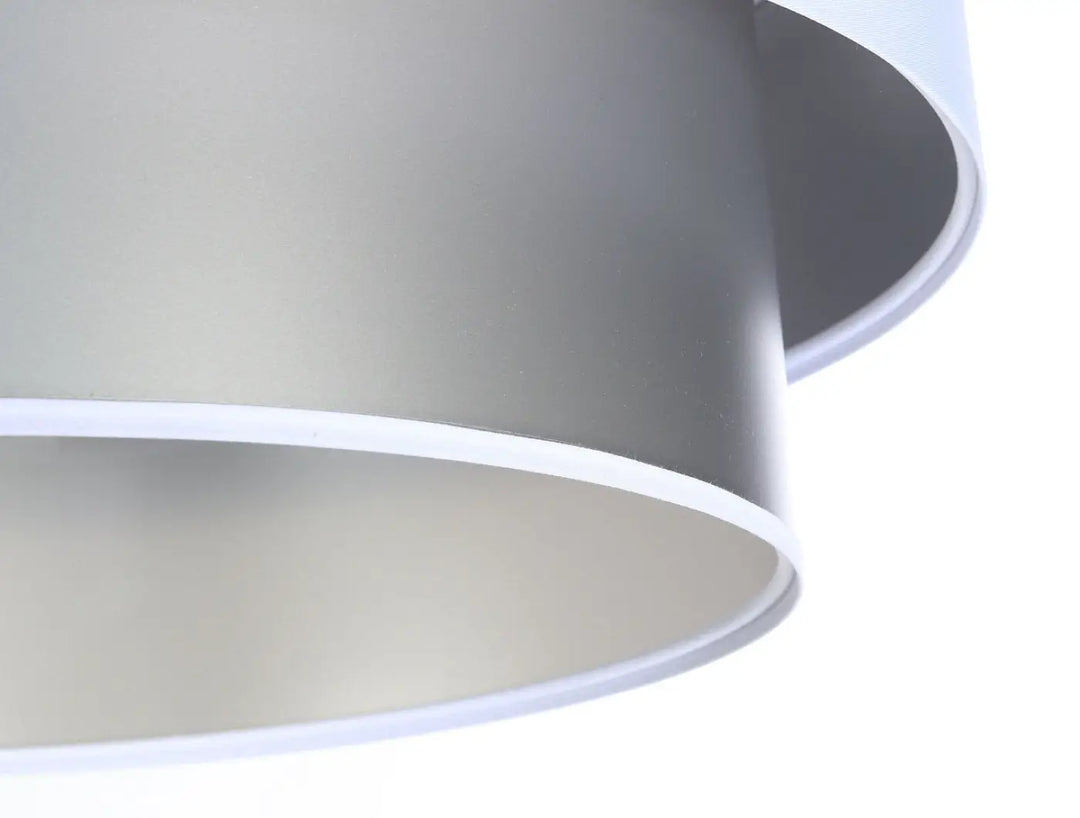 Suspension Luminaire | Duo (Blanc/Argent)