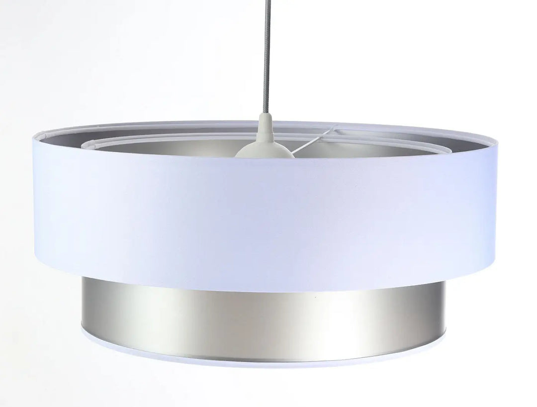 Suspension Luminaire | Duo (Blanc/Argent)
