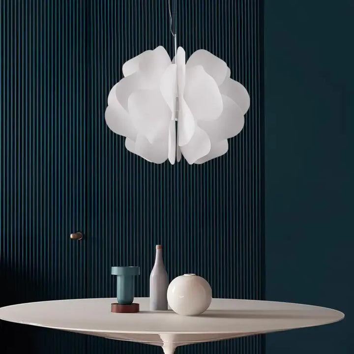 Suspension Luminaire Blanche En Céramique Design