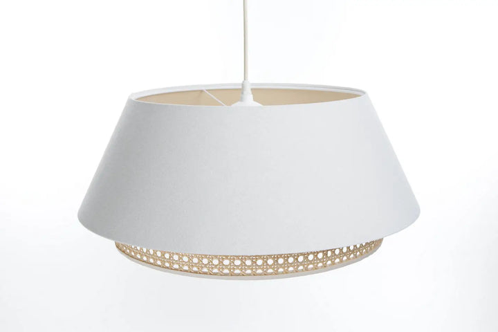 Suspension Luminaire | SENSEI RATTAN (Blanc)