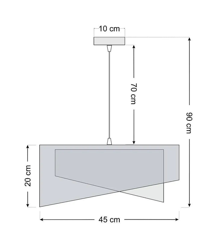 Suspension Luminaire | GALAXY AURIC (Blanc)