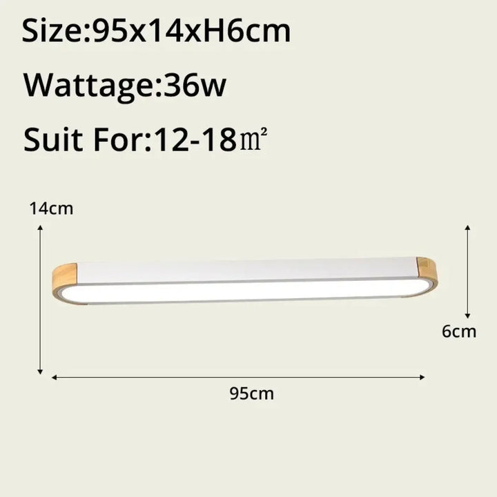 Suspension luminaire bois et verre design contemporain
