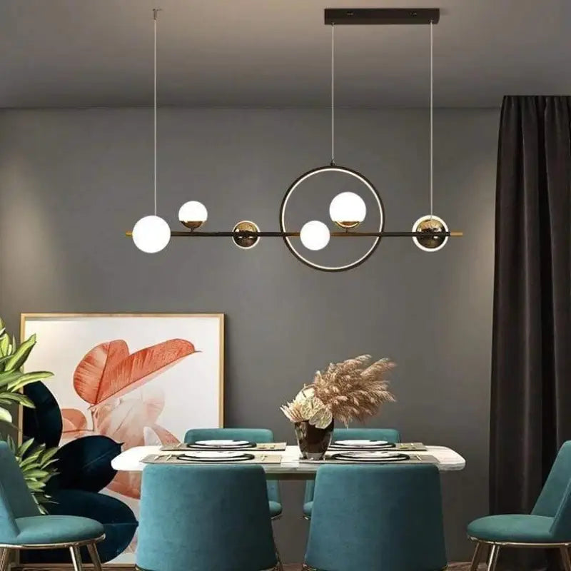 Suspension Luminaire Boule Métal