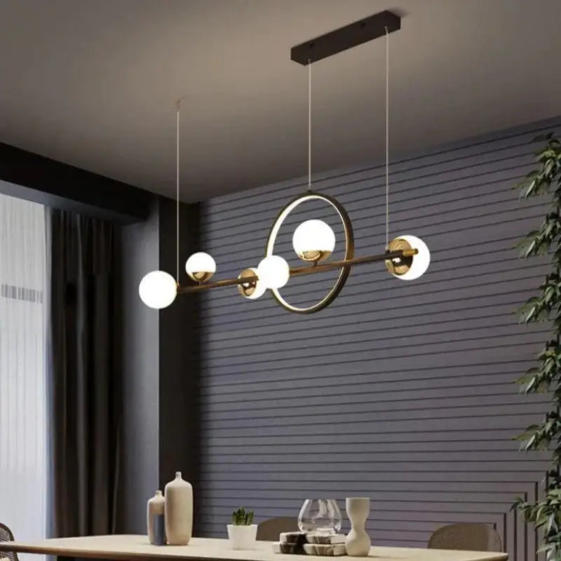 Suspension Luminaire Boule Métal