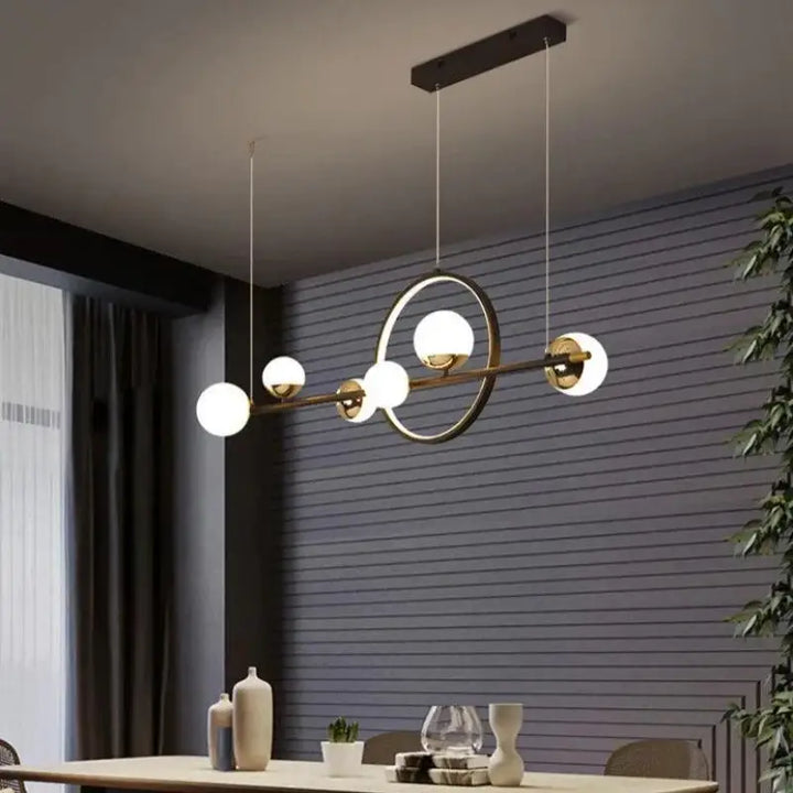 Suspension Luminaire Boule Métal