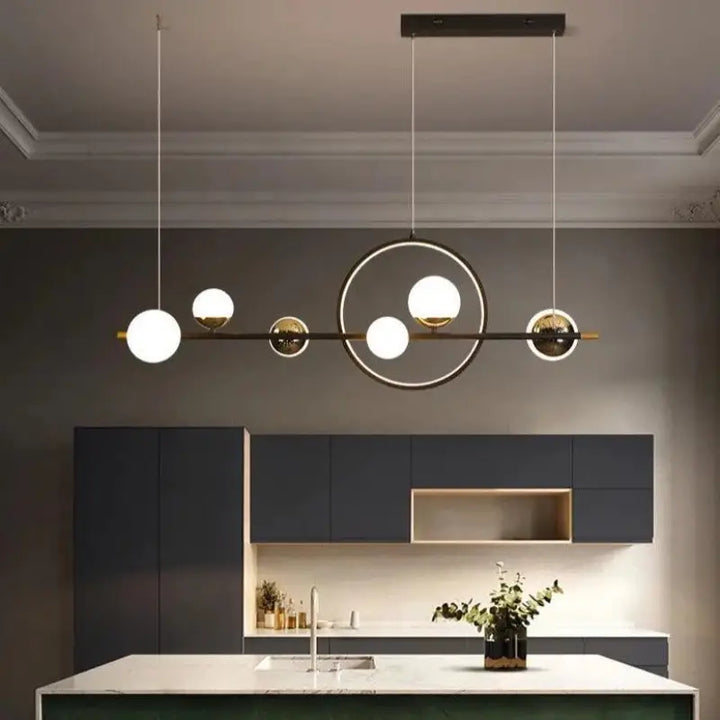 Suspension Luminaire Boule Métal