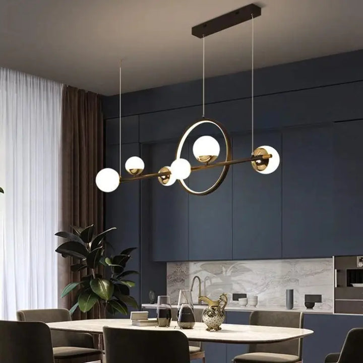 Suspension Luminaire Boule Métal
