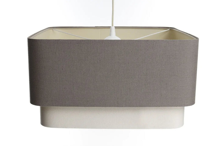 Suspension Luminaire | KWADRO DUO (Marron)