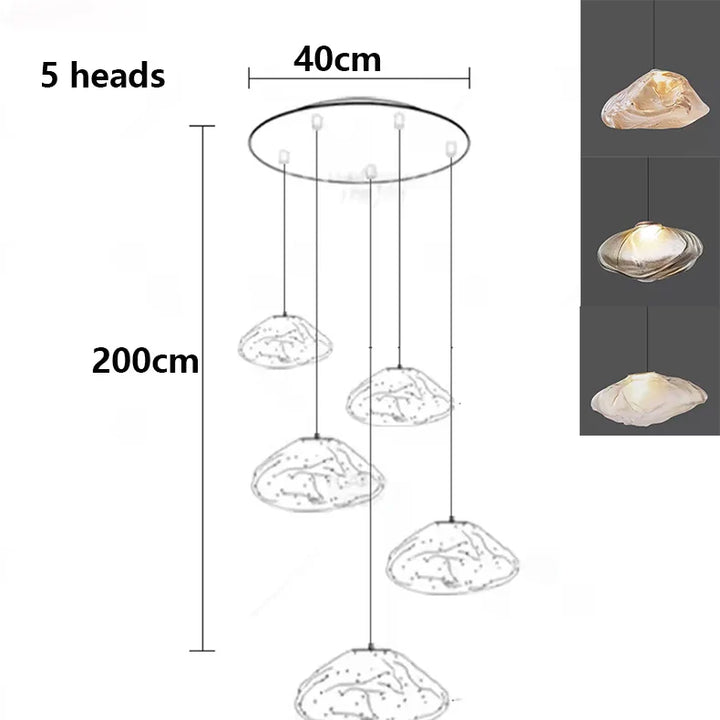 Nordic home decor Chandeliers for dining room luster pendant lights hanging lamps for ceiling Light fixture indoor lighting