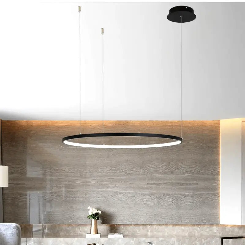 Suspension Luminaire Circulaire LED Anneaux