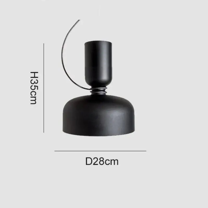 Suspension luminaire contemporaine blanche au style scandinave