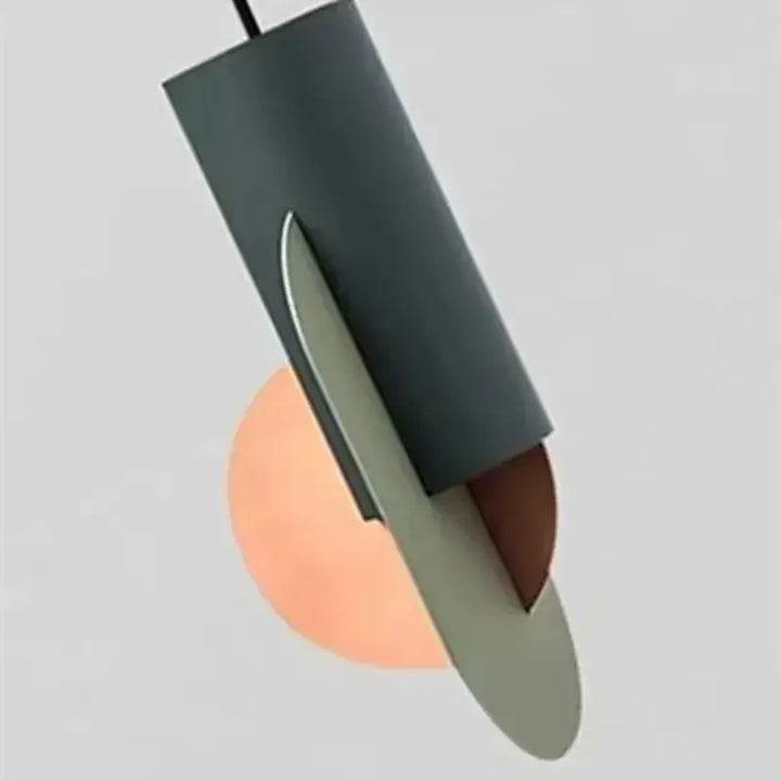 Suspension luminaire contemporaine design graphique moderne