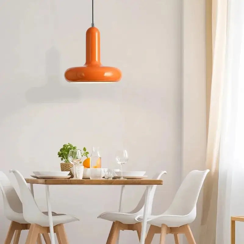 Suspension luminaire couleur vintage esprit scandinave
