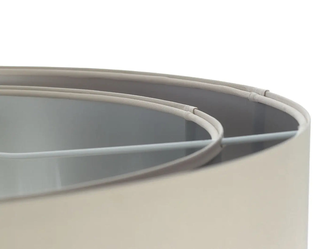Suspension Luminaire | DUO (Creme/Argent)