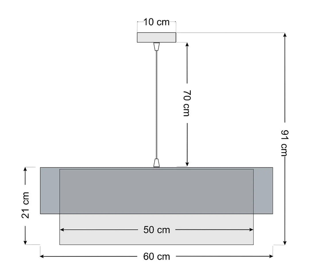 Suspension Luminaire | DUO (Noir)