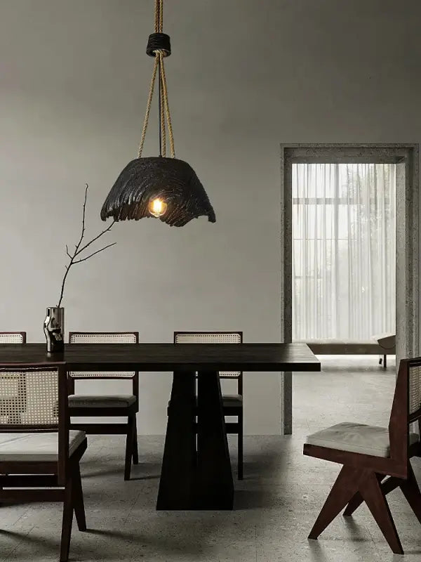 Suspension Luminaire de style rustique naturel et bohème

