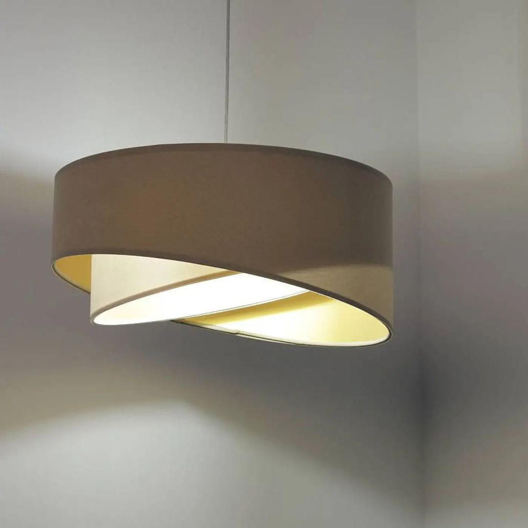 Suspension Luminaire | GALAXY AURIC (Beige/Blanc)