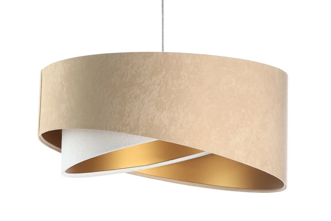 Suspension Luminaire | GALAXY AURIC (Beige/Blanc)