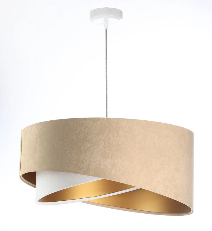 Suspension Luminaire | GALAXY AURIC (Beige/Blanc)