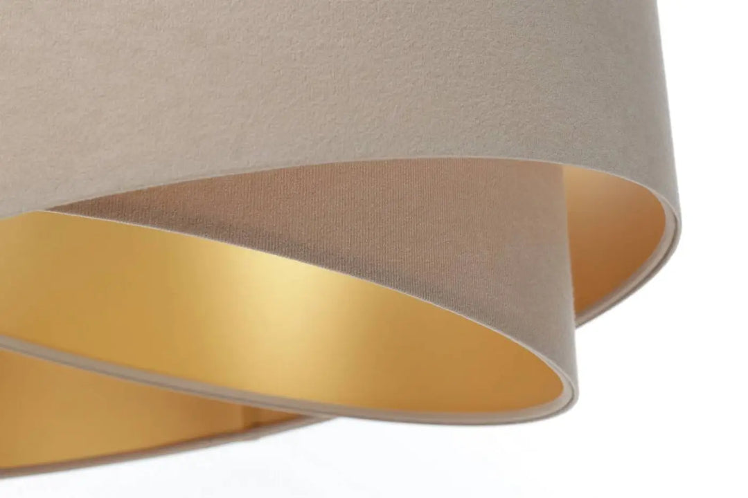 Suspension Luminaire | GALAXY AURIC  (Beige/Doré)