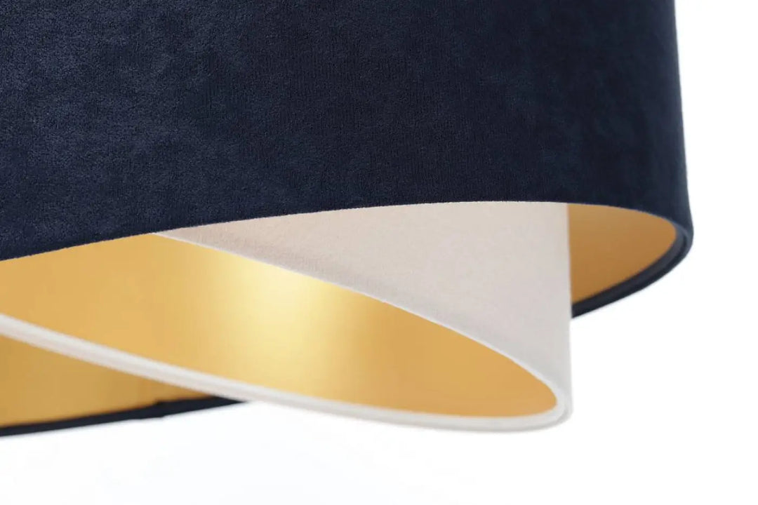Suspension Luminaire | GALAXY AURIC (Bleu Marine/Blanc)