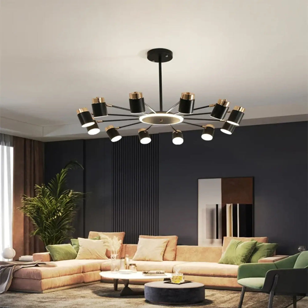 Elegant Black And Gold Modern Metal Suspension Design Lustria elegant-black-and-gold-modern-metal-suspension-design-lustria