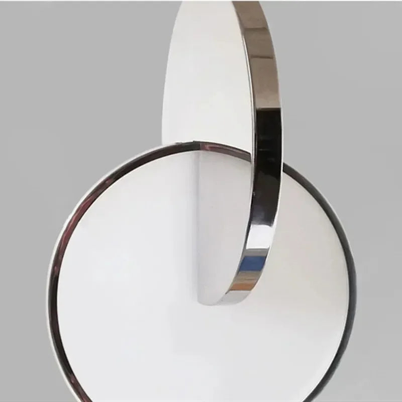 Suspension luminaire design géométrique en métal chic