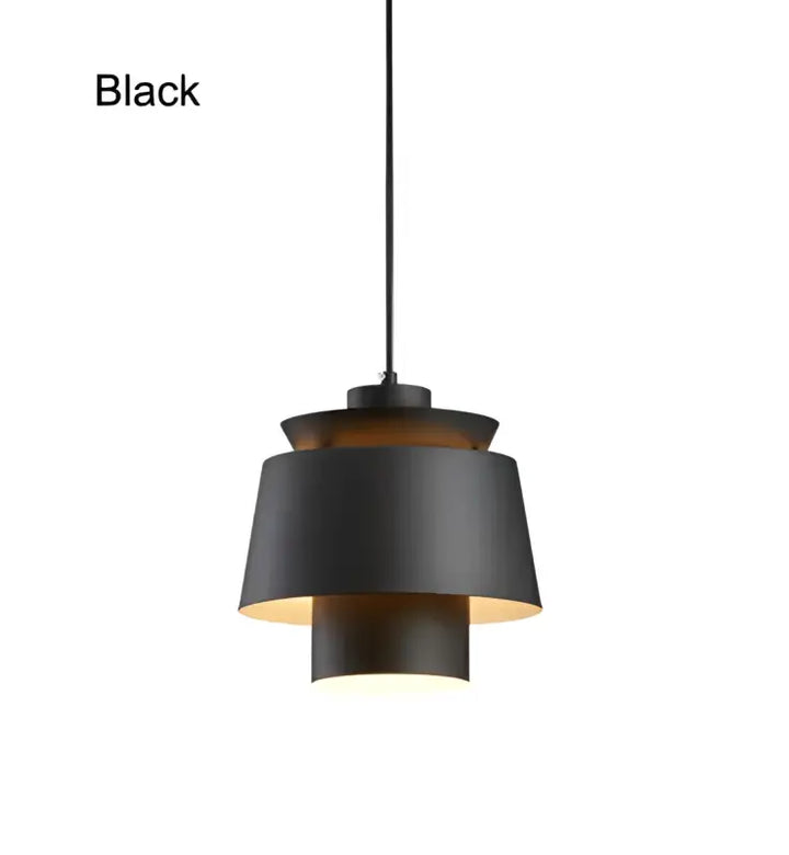 Suspension luminaire design moderne en métal coloré design