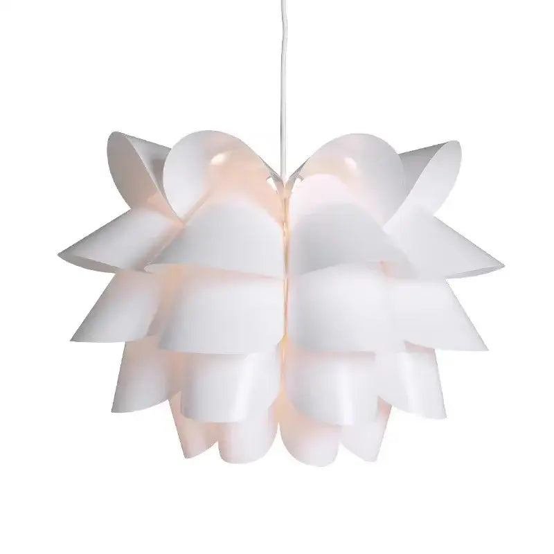 Suspension luminaire design moderne en forme de fleur élégante