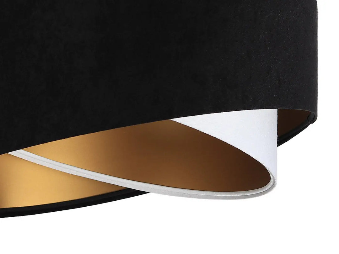 Suspension Luminaire | GALAXY AURIC  (Noir/Blanc)
