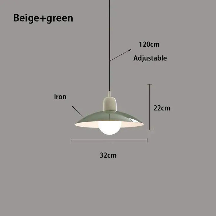 Suspension luminaire design nordique pour salle à manger élégante