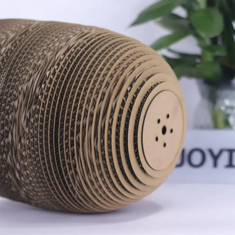 Suspension luminaire design en papier sculpté style contemporain